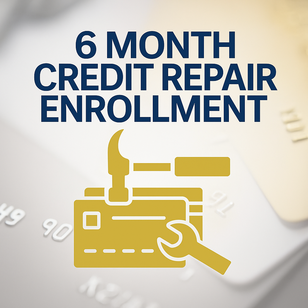 DFY 6 Month Credit Repair Enrollment